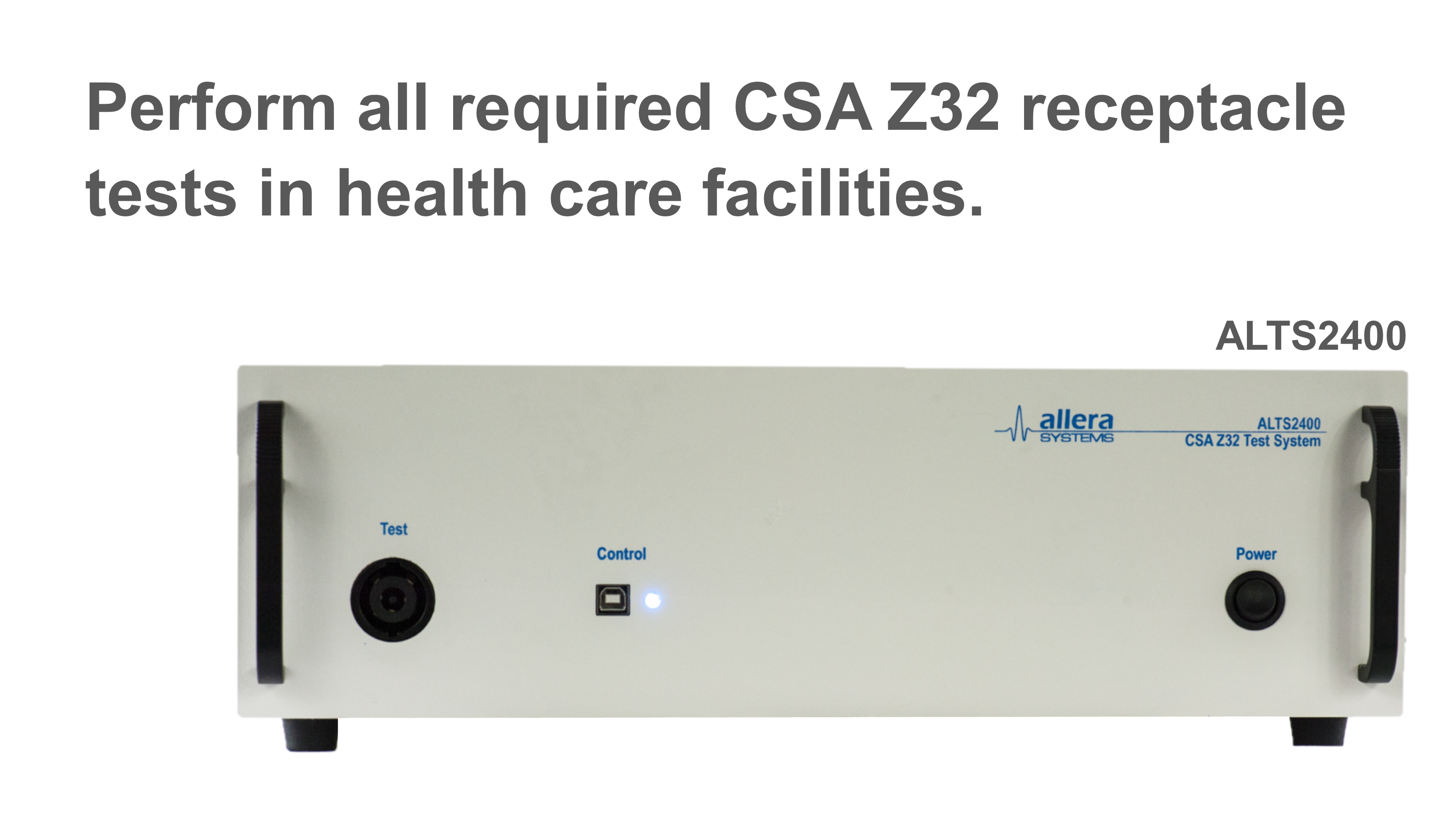 ALTS2400 CSA Z32 Test System